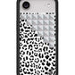 Wildflower Cases - Snow Meow Stud, Limited Edition Iphone Case | Leopard Durable Protection Protective Smartphone Cute Trendy
