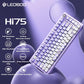 Leobog Hi75 Portable Gaming PC Mechanical Keyboard, 16 RGB Backlit Compact 81 Keys Mini Wired Office Keyboard with Original Switches & Rotating Button & Aluminum Alloy Shell for Windows Laptop PC Mac