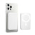 Magnetic Wireless Power Bank 5000Mah,White Portable Charger ,For Iphone 16/15/14/13/12 Series Fast Chargeable, Smartphone Charging