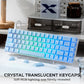 XVX Magic Wave Series OEM Profile Side-Print Ice-Cube Keycap Set (136-Key)