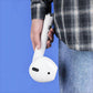Wireless Earphone Shape Speaker, USB Charging Support Microphone FM Radio TF Card Wireless Loudspeaker, Portable Speaker