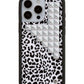 Wildflower Cases - Snow Meow Stud, Limited Edition Iphone Case | Leopard Durable Protection Protective Smartphone Cute Trendy