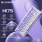 Leobog Hi75 Portable Gaming PC Mechanical Keyboard, 16 RGB Backlit Compact 81 Keys Mini Wired Office Keyboard with Original Switches & Rotating Button & Aluminum Alloy Shell for Windows Laptop PC Mac
