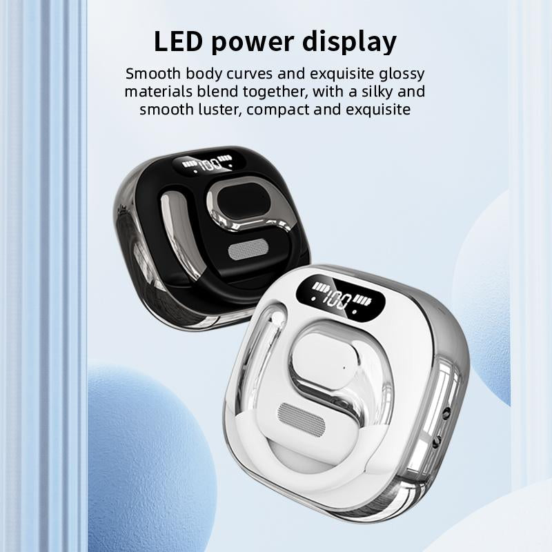 PAVUN K02 Wireless Earbuds Bluetooth 6.0 Noise Cancelling 50H Playtime IPX5 Waterproof with Built-In Mic for Sports Music Calls Premium Sound Headphones Women Protective Carrying Case