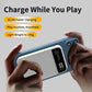 CCAGU 10000Mah Power Bank – Wireless Charging, Digital Display & Multi-Device Charging in White