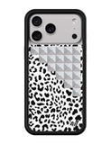 Wildflower Cases - Snow Meow Stud, Limited Edition Iphone Case | Leopard Durable Protection Protective Smartphone Cute Trendy