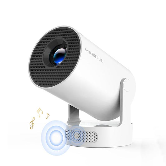 [US Warehouse] Magcubic Hy300Pro+ 290ANSI Projector BT5.4 WIFI6 4K Videosource Supported Native 1280*720P 0.8:1 Throw Ratio Android 11 Built-In Speaker & Appstore Allwinner H713 Home Cinema Mini Smart Portable Upgraded Hy300Pro