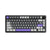 ZIFRIEND RX75 PRO Wireless Mechanical Creamy Keyboard,Tri-Mode Type-C/2.4G/Bluetooth Music Rhythm Sync RGB Backlight Keyboard,Multimode Gaming Keyboard for Gaming, Office, Career Women,Multimedia Roller Key