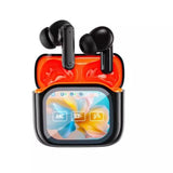 Jm19 Black Premium Bluetooth 5.4 Wireless Earbuds with Smart LED Touch Screen ANC Noise Cancelling IPX7 Waterproof In-Ear Headphones Hi-Fi Stereo Sound Long Battery Life Perfect for Gym Running Travel Stylish Gift Ideas