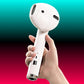 Wireless Earphone Shape Speaker, USB Charging Support Microphone FM Radio TF Card Wireless Loudspeaker, Portable Speaker