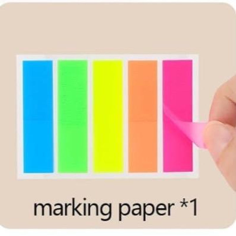 Cre8Tive Concepts Boutique Portable Bluetooth Mini Pocket Printer with 5 Thermal Paper, 5 Color Pens & 75 Sticky Marking Paper