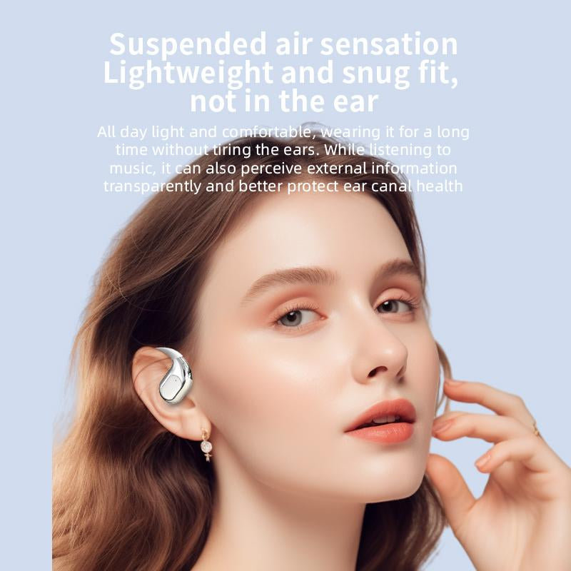 PAVUN K02 Wireless Earbuds Bluetooth 6.0 Noise Cancelling 50H Playtime IPX5 Waterproof with Built-In Mic for Sports Music Calls Premium Sound Headphones Women Protective Carrying Case