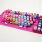 Clickeez Keyboard Mega Pack - the Set Comes with One Clickeez-Themed Keyboard, 15 Clickeez, and One Keychain, Ages 6+