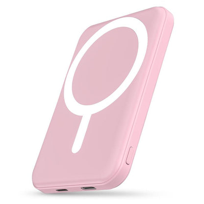 Podoru for Magsafe Battery Pack, 5000Mah Magnetic Power Bank Fast Charging Wireless Portable Charger for Iphone 16/15/14/13/12/ All Series