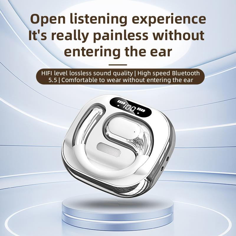 PAVUN K02 Wireless Earbuds Bluetooth 6.0 Noise Cancelling 50H Playtime IPX5 Waterproof with Built-In Mic for Sports Music Calls Premium Sound Headphones Women Protective Carrying Case